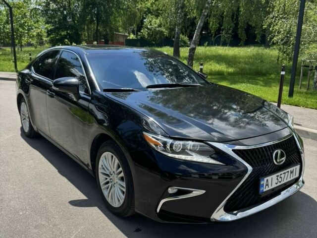 Черный Лексус ЕС, объемом двигателя 3.5 л и пробегом 236 тыс. км за 13600 $, фото 1 на Automoto.ua