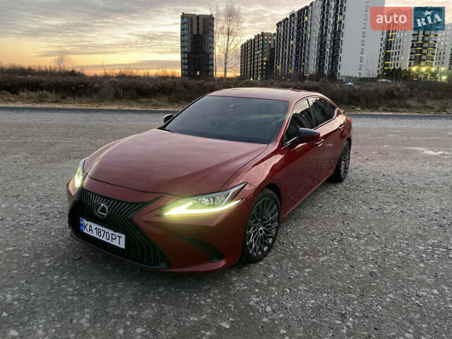 Красный Лексус ЕС, объемом двигателя 3.46 л и пробегом 127 тыс. км за 27500 $, фото 1 на Automoto.ua