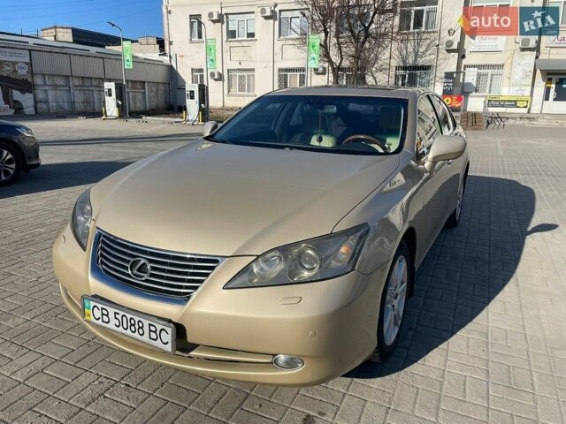 Желтый Лексус ЕС, объемом двигателя 3.46 л и пробегом 240 тыс. км за 7300 $, фото 1 на Automoto.ua