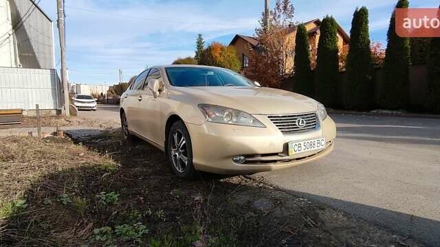 Желтый Лексус ЕС, объемом двигателя 3.46 л и пробегом 238 тыс. км за 8500 $, фото 1 на Automoto.ua