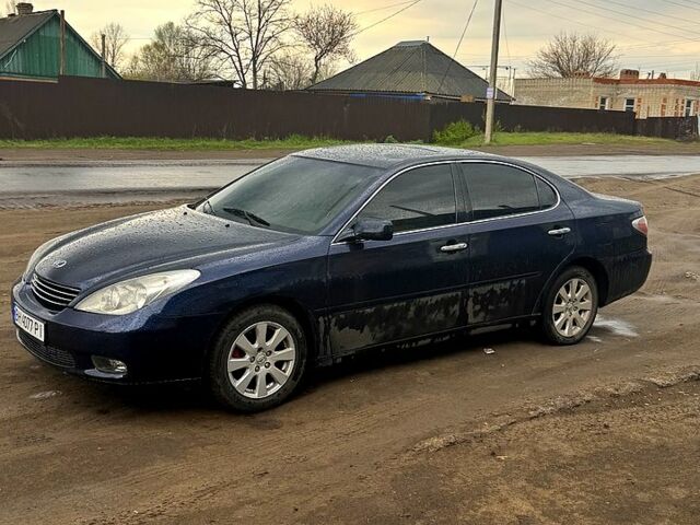 Синий Лексус ЕС, объемом двигателя 3 л и пробегом 251 тыс. км за 4500 $, фото 1 на Automoto.ua