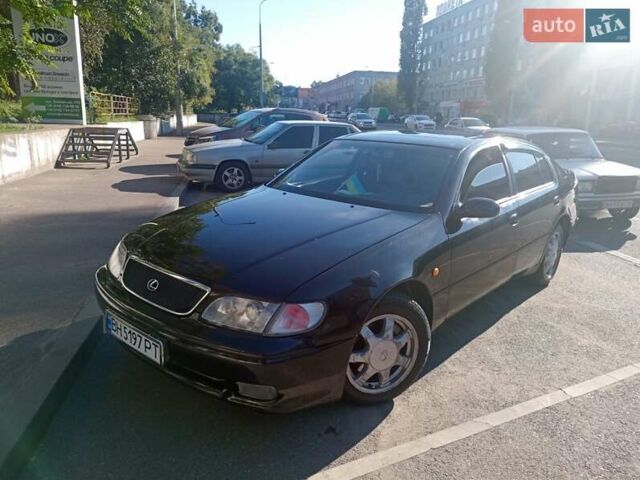 Черный Лексус ГС, объемом двигателя 3 л и пробегом 350 тыс. км за 5000 $, фото 1 на Automoto.ua