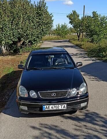 Черный Лексус ГС, объемом двигателя 3 л и пробегом 350 тыс. км за 5200 $, фото 1 на Automoto.ua