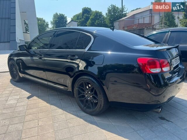 Черный Лексус ГС, объемом двигателя 3 л и пробегом 242 тыс. км за 7600 $, фото 1 на Automoto.ua