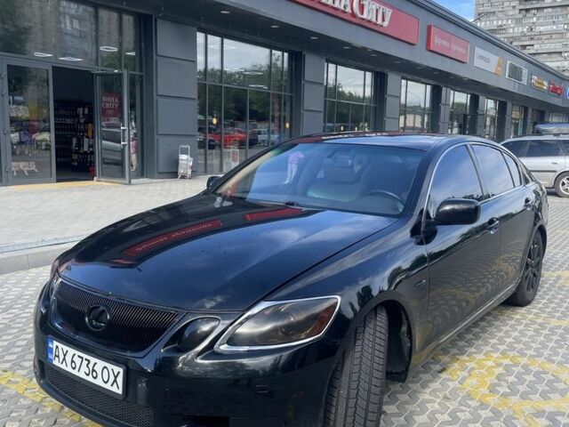 Черный Лексус ГС, объемом двигателя 3 л и пробегом 255 тыс. км за 6250 $, фото 1 на Automoto.ua
