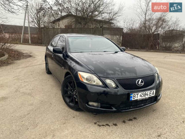 Черный Лексус ГС, объемом двигателя 3 л и пробегом 240 тыс. км за 4000 $, фото 1 на Automoto.ua