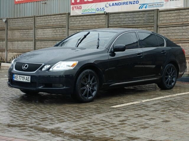 Черный Лексус ГС, объемом двигателя 3 л и пробегом 221 тыс. км за 7500 $, фото 1 на Automoto.ua