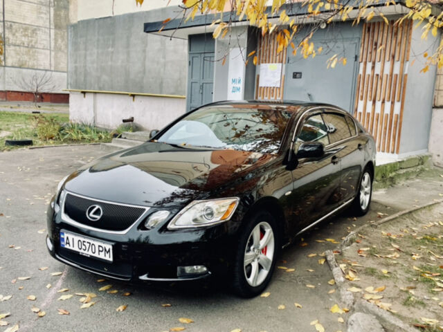 Черный Лексус ГС, объемом двигателя 3 л и пробегом 307 тыс. км за 8900 $, фото 1 на Automoto.ua