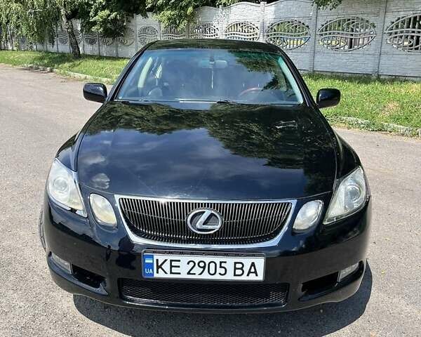 Черный Лексус ГС, объемом двигателя 3 л и пробегом 198 тыс. км за 6500 $, фото 1 на Automoto.ua