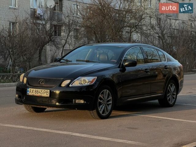 Черный Лексус ГС, объемом двигателя 3 л и пробегом 202 тыс. км за 7200 $, фото 1 на Automoto.ua