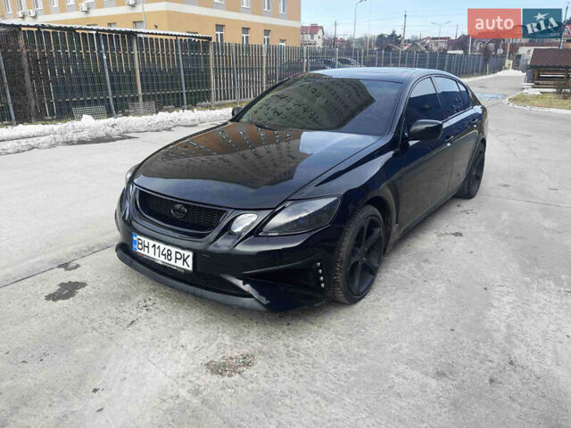 Черный Лексус ГС, объемом двигателя 3 л и пробегом 214 тыс. км за 9200 $, фото 1 на Automoto.ua