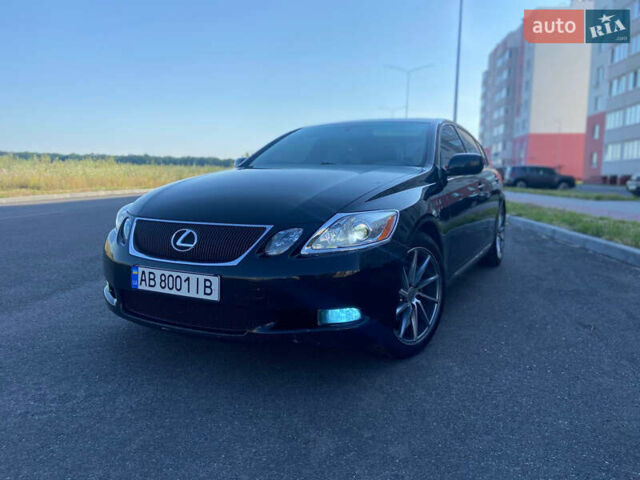 Черный Лексус ГС, объемом двигателя 3 л и пробегом 246 тыс. км за 7900 $, фото 1 на Automoto.ua