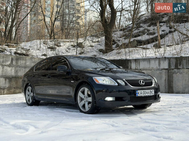 Черный Лексус ГС, объемом двигателя 3 л и пробегом 203 тыс. км за 7500 $, фото 1 на Automoto.ua