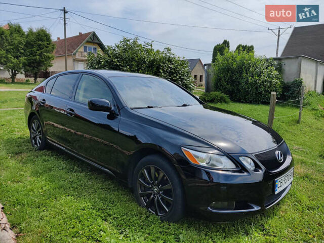 Черный Лексус ГС, объемом двигателя 3.5 л и пробегом 249 тыс. км за 8500 $, фото 1 на Automoto.ua