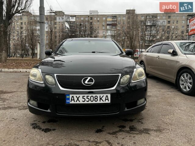 Черный Лексус ГС, объемом двигателя 3.46 л и пробегом 250 тыс. км за 8000 $, фото 1 на Automoto.ua
