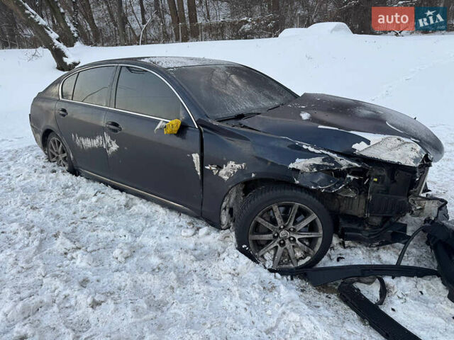 Черный Лексус ГС, объемом двигателя 3 л и пробегом 200 тыс. км за 2300 $, фото 1 на Automoto.ua