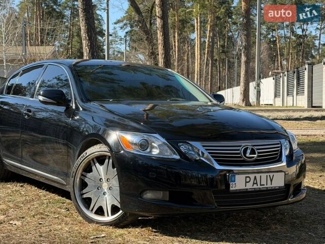 Черный Лексус ГС, объемом двигателя 3 л и пробегом 292 тыс. км за 10200 $, фото 1 на Automoto.ua