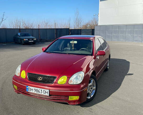 Лексус ГС 1998 у Одесі на Automoto.ua Червоний Лексус ГС, об'ємом двигуна 3 л та пробігом 280 тис. км за 4500 $, фото 1 на Automoto.ua