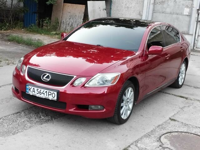 Червоний Лексус ГС, об'ємом двигуна 3 л та пробігом 331 тис. км за 8500 $, фото 1 на Automoto.ua