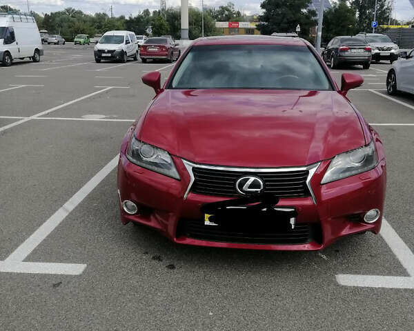 Красный Лексус ГС, объемом двигателя 3.46 л и пробегом 189 тыс. км за 22500 $, фото 1 на Automoto.ua