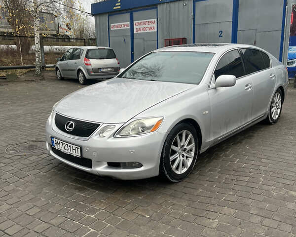 Серый Лексус ГС, объемом двигателя 3 л и пробегом 240 тыс. км за 6600 $, фото 1 на Automoto.ua
