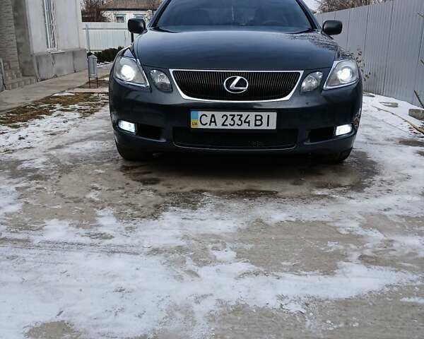 Серый Лексус ГС, объемом двигателя 3 л и пробегом 248 тыс. км за 7999 $, фото 1 на Automoto.ua
