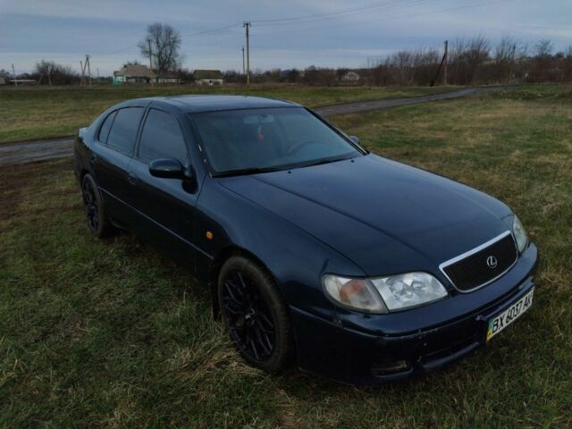 Синий Лексус ГС, объемом двигателя 3 л и пробегом 535 тыс. км за 2800 $, фото 1 на Automoto.ua