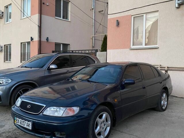 Синий Лексус ГС, объемом двигателя 3 л и пробегом 450 тыс. км за 4800 $, фото 1 на Automoto.ua