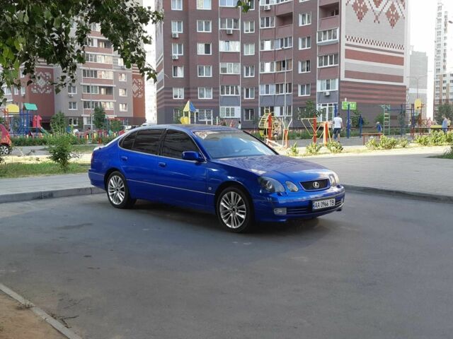 Синий Лексус ГС, объемом двигателя 3 л и пробегом 232 тыс. км за 6512 $, фото 1 на Automoto.ua