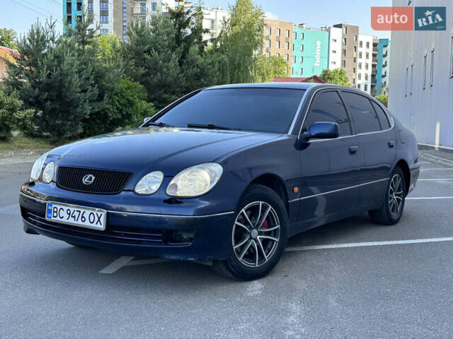 Синий Лексус ГС, объемом двигателя 3 л и пробегом 230 тыс. км за 4300 $, фото 1 на Automoto.ua