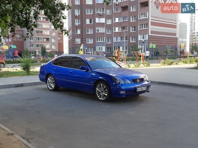 Синий Лексус ГС, объемом двигателя 3 л и пробегом 231 тыс. км за 7850 $, фото 1 на Automoto.ua