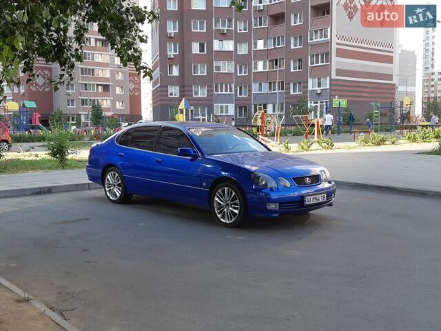 Синий Лексус ГС, объемом двигателя 3 л и пробегом 231 тыс. км за 7000 $, фото 1 на Automoto.ua