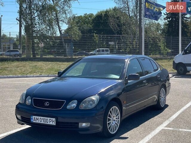 Синій Лексус ГС, об'ємом двигуна 3 л та пробігом 338 тис. км за 4300 $, фото 1 на Automoto.ua
