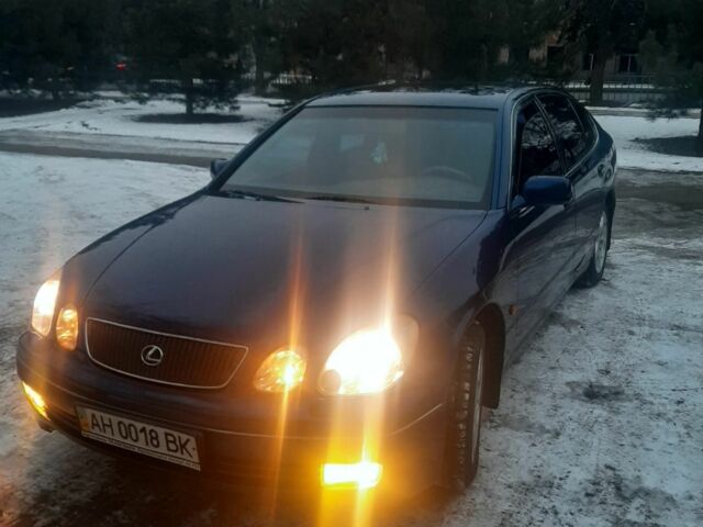 Синий Лексус ГС, объемом двигателя 3 л и пробегом 252 тыс. км за 4800 $, фото 1 на Automoto.ua