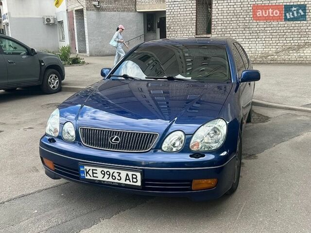 Синий Лексус ГС, объемом двигателя 3 л и пробегом 250 тыс. км за 7000 $, фото 1 на Automoto.ua