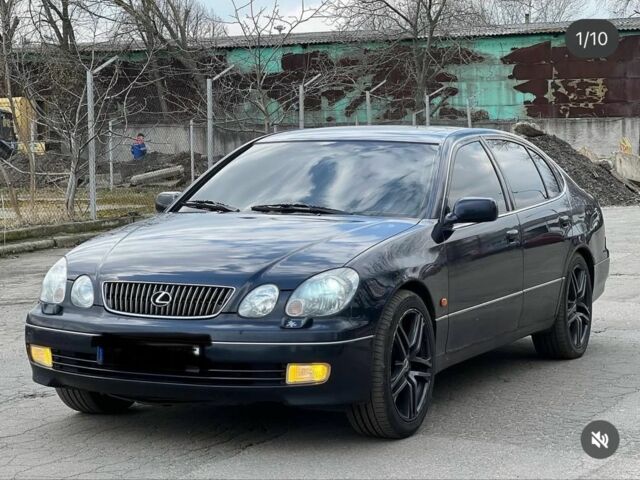 Синий Лексус ГС, объемом двигателя 3 л и пробегом 260 тыс. км за 4000 $, фото 1 на Automoto.ua