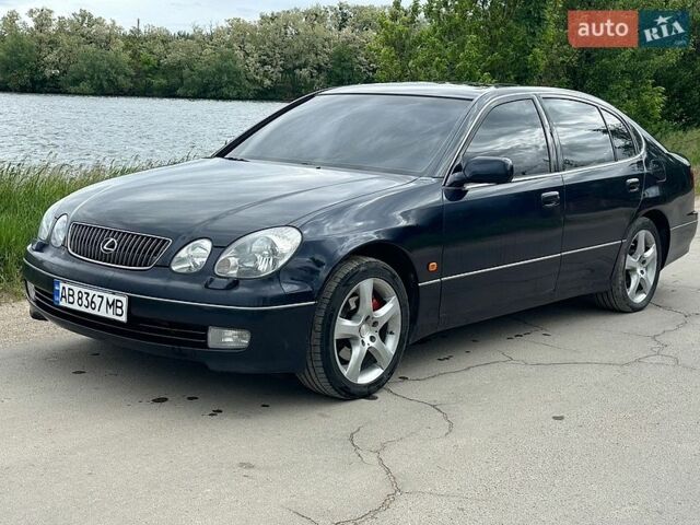 Синий Лексус ГС, объемом двигателя 3 л и пробегом 265 тыс. км за 5400 $, фото 1 на Automoto.ua