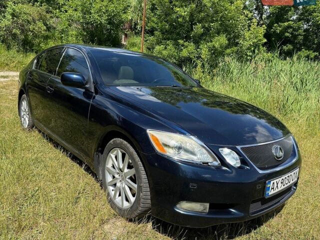 Синий Лексус ГС, объемом двигателя 3 л и пробегом 220 тыс. км за 6999 $, фото 1 на Automoto.ua