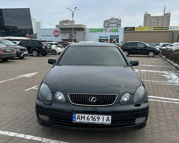 Зеленый Лексус ГС, объемом двигателя 3 л и пробегом 225 тыс. км за 5549 $, фото 1 на Automoto.ua