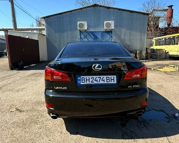 Черный Лексус ИС, объемом двигателя 2.5 л и пробегом 216 тыс. км за 8900 $, фото 1 на Automoto.ua