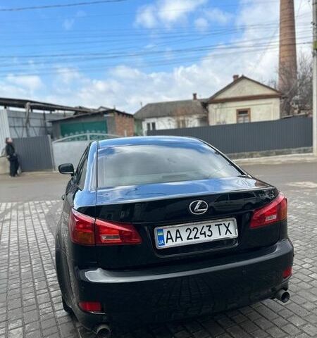 Черный Лексус ИС, объемом двигателя 3 л и пробегом 200 тыс. км за 7200 $, фото 1 на Automoto.ua
