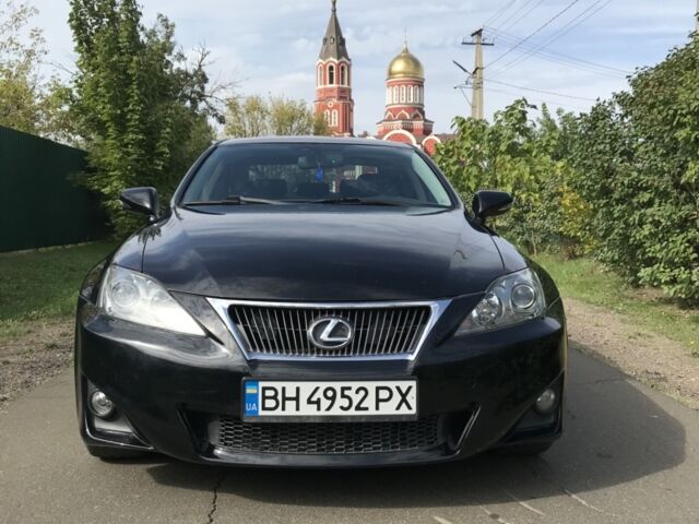 Черный Лексус ИС, объемом двигателя 2.5 л и пробегом 210 тыс. км за 11000 $, фото 1 на Automoto.ua
