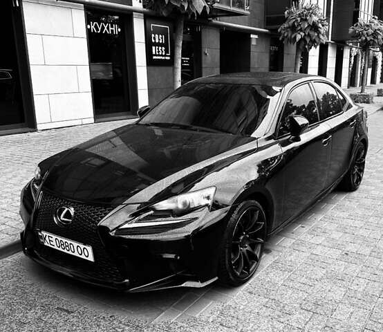 Черный Лексус ИС, объемом двигателя 2.5 л и пробегом 180 тыс. км за 17000 $, фото 1 на Automoto.ua