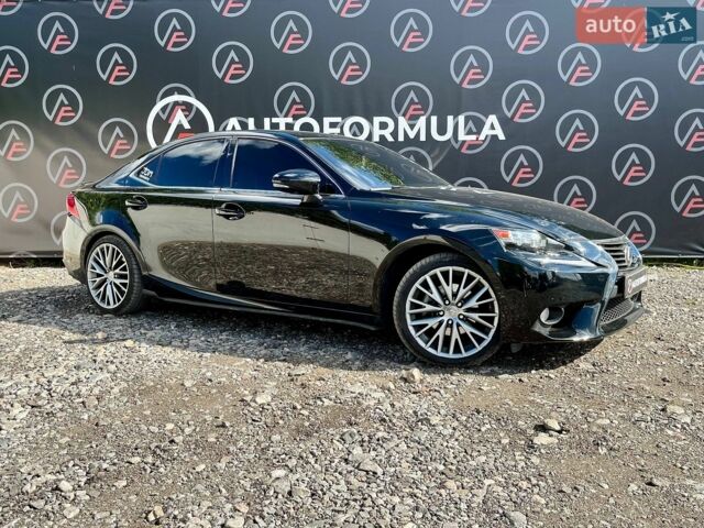 Черный Лексус ИС, объемом двигателя 2.5 л и пробегом 158 тыс. км за 15990 $, фото 1 на Automoto.ua