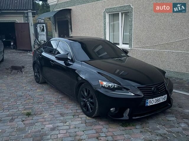 Черный Лексус ИС, объемом двигателя 2.5 л и пробегом 190 тыс. км за 17499 $, фото 1 на Automoto.ua