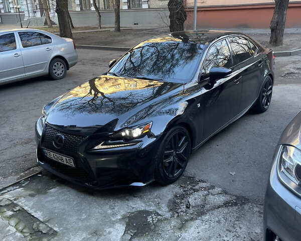 Черный Лексус ИС, объемом двигателя 2.5 л и пробегом 170 тыс. км за 16500 $, фото 1 на Automoto.ua