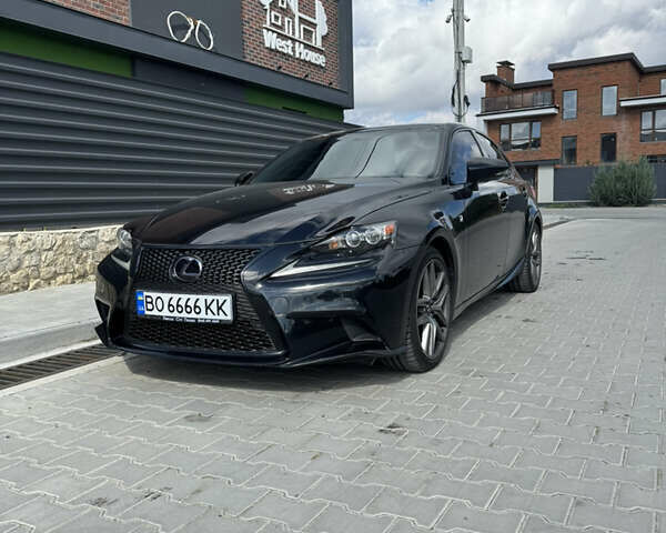 Чорний Лексус ІС, об'ємом двигуна 2 л та пробігом 80 тис. км за 19300 $, фото 1 на Automoto.ua