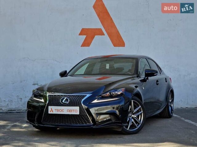 Чорний Лексус ІС, об'ємом двигуна 2 л та пробігом 83 тис. км за 20990 $, фото 1 на Automoto.ua