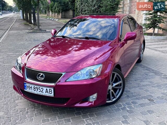 Червоний Лексус ІС, об'ємом двигуна 2.5 л та пробігом 153 тис. км за 7350 $, фото 1 на Automoto.ua