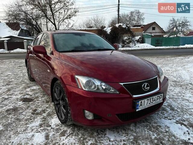 Червоний Лексус ІС, об'ємом двигуна 2.5 л та пробігом 272 тис. км за 8500 $, фото 1 на Automoto.ua